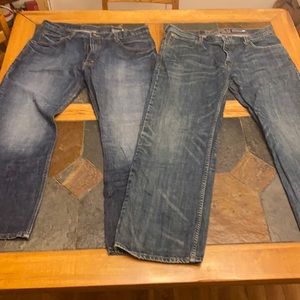 Lot of 2 Levi’s Silver Tab 36x30 men’s Jeans.